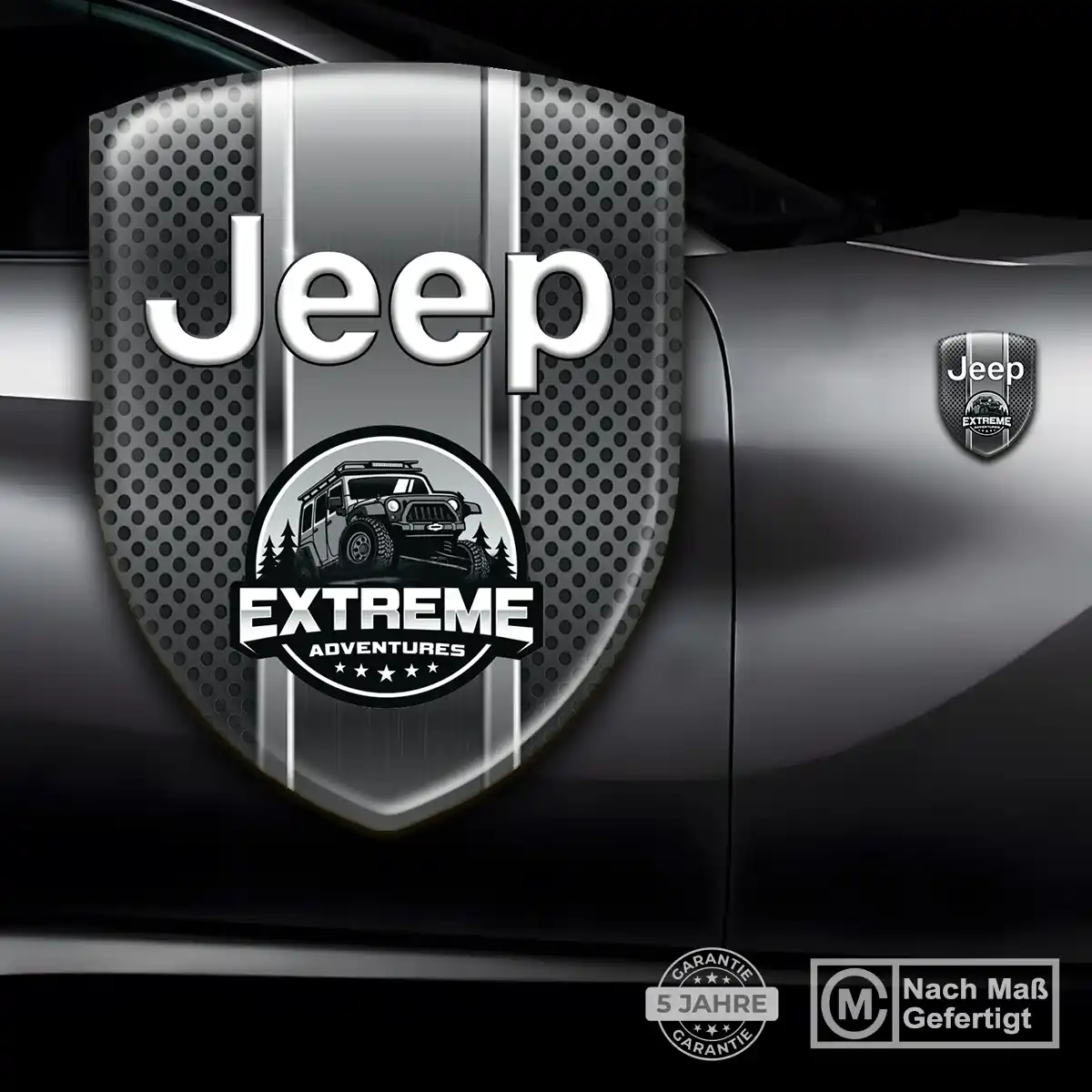 Jeep Wappen Aufkleber Emblem Auto Limitierte Auflage
