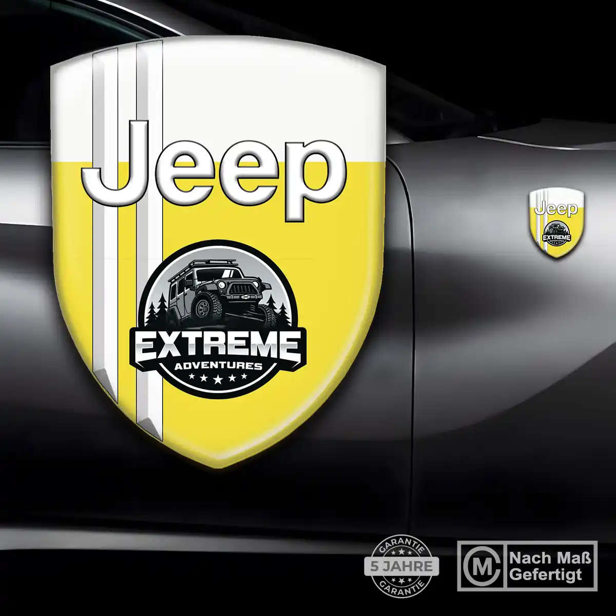 Jeep Wappen Aufkleber Emblem Auto Luxus-Edition