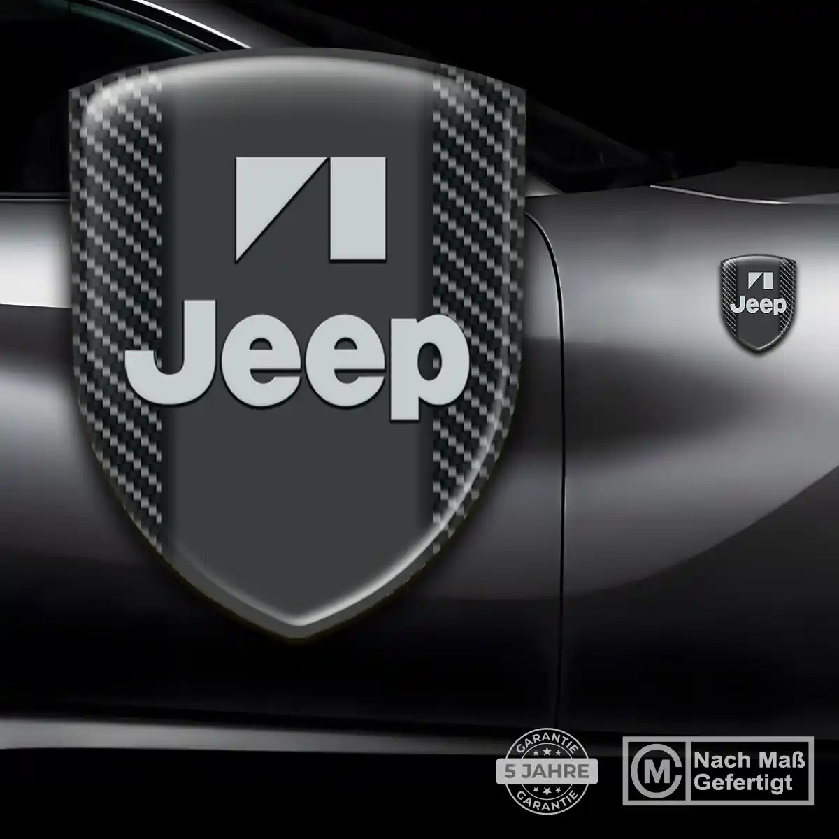 Jeep Wappen Aufkleber Emblem Auto Premiumqualität