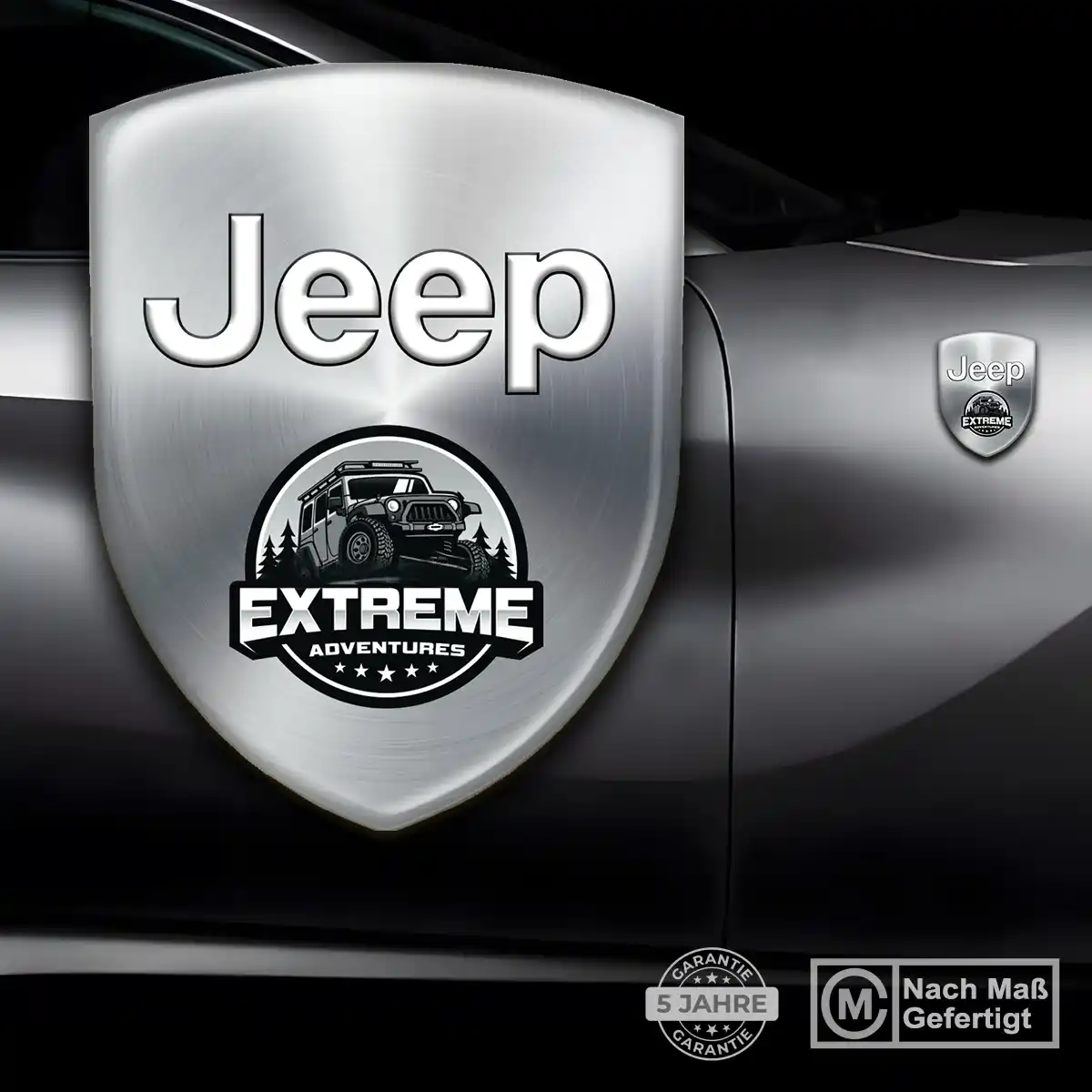 Jeep Wappen Aufkleber Emblem Auto Tuningfahrzeug