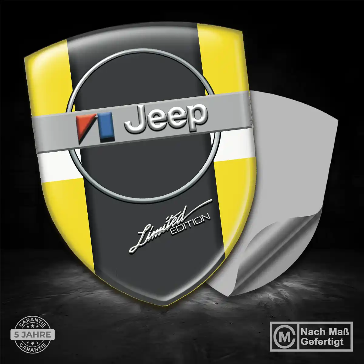 Jeep Wappen Aufkleber Emblem Exterieurdesign