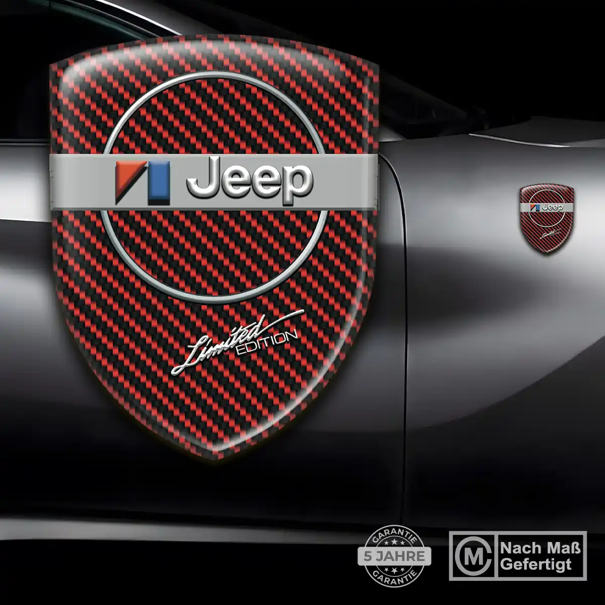 Jeep Wappen Aufkleber Emblem Hohe Qualität