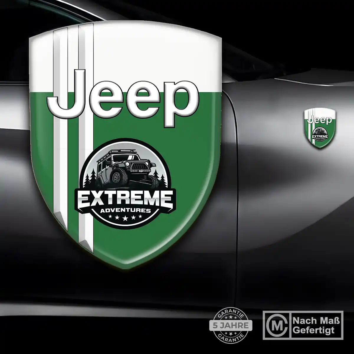 Jeep Wappen Aufkleber Emblem Limitierte Auflage