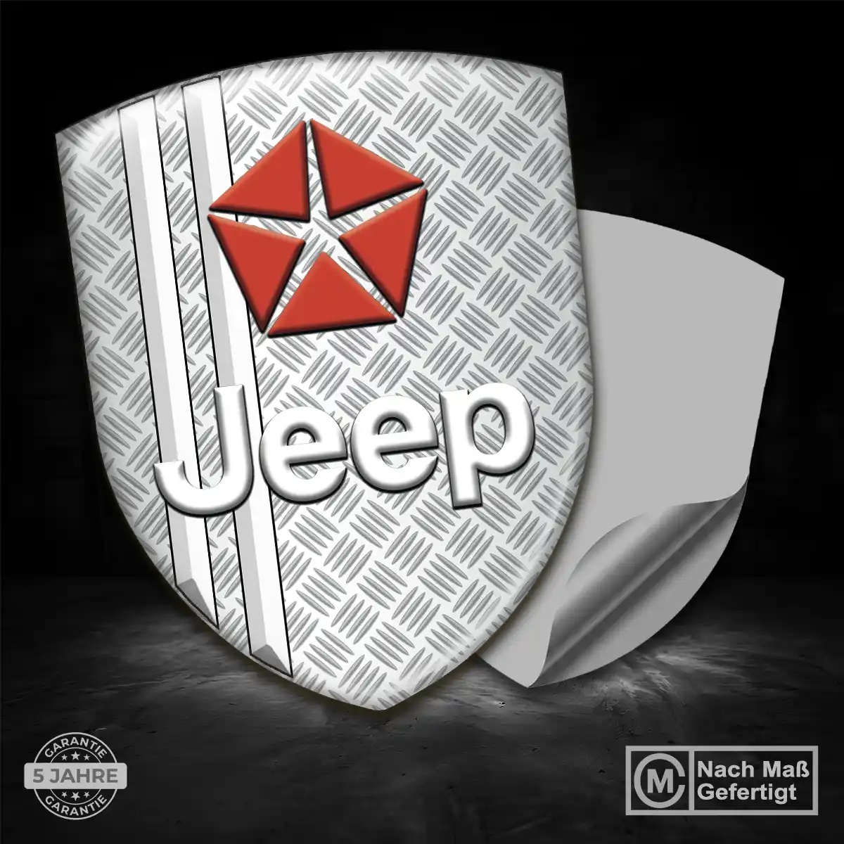 Jeep Wappen Aufkleber Emblem Luxus-Edition