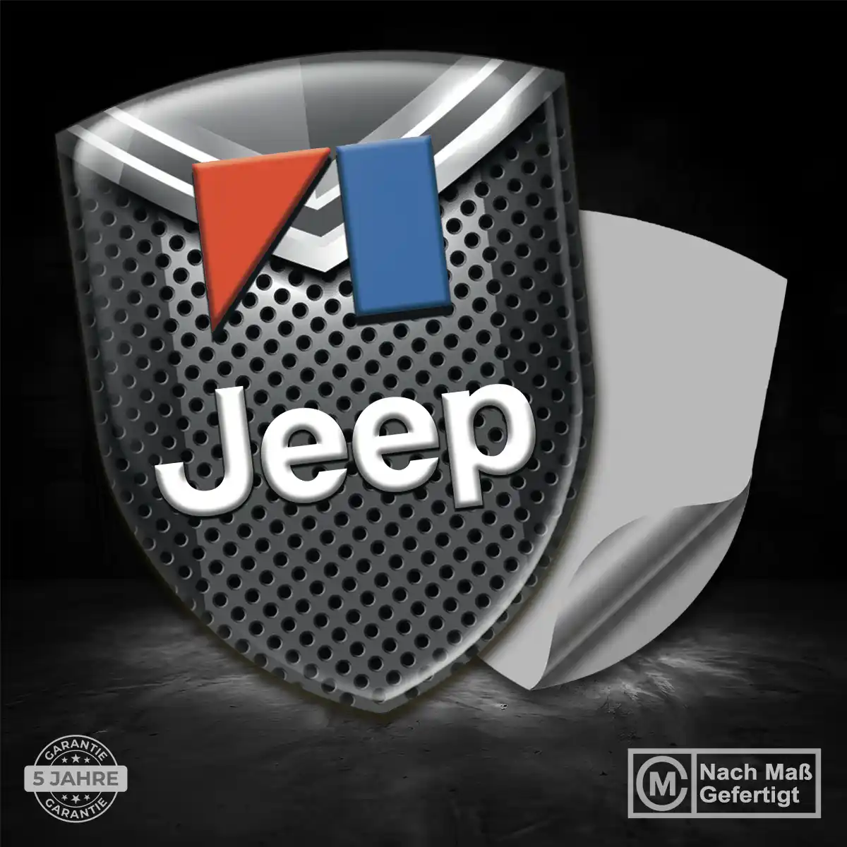 Jeep Wappen Aufkleber Emblem Premiumqualität