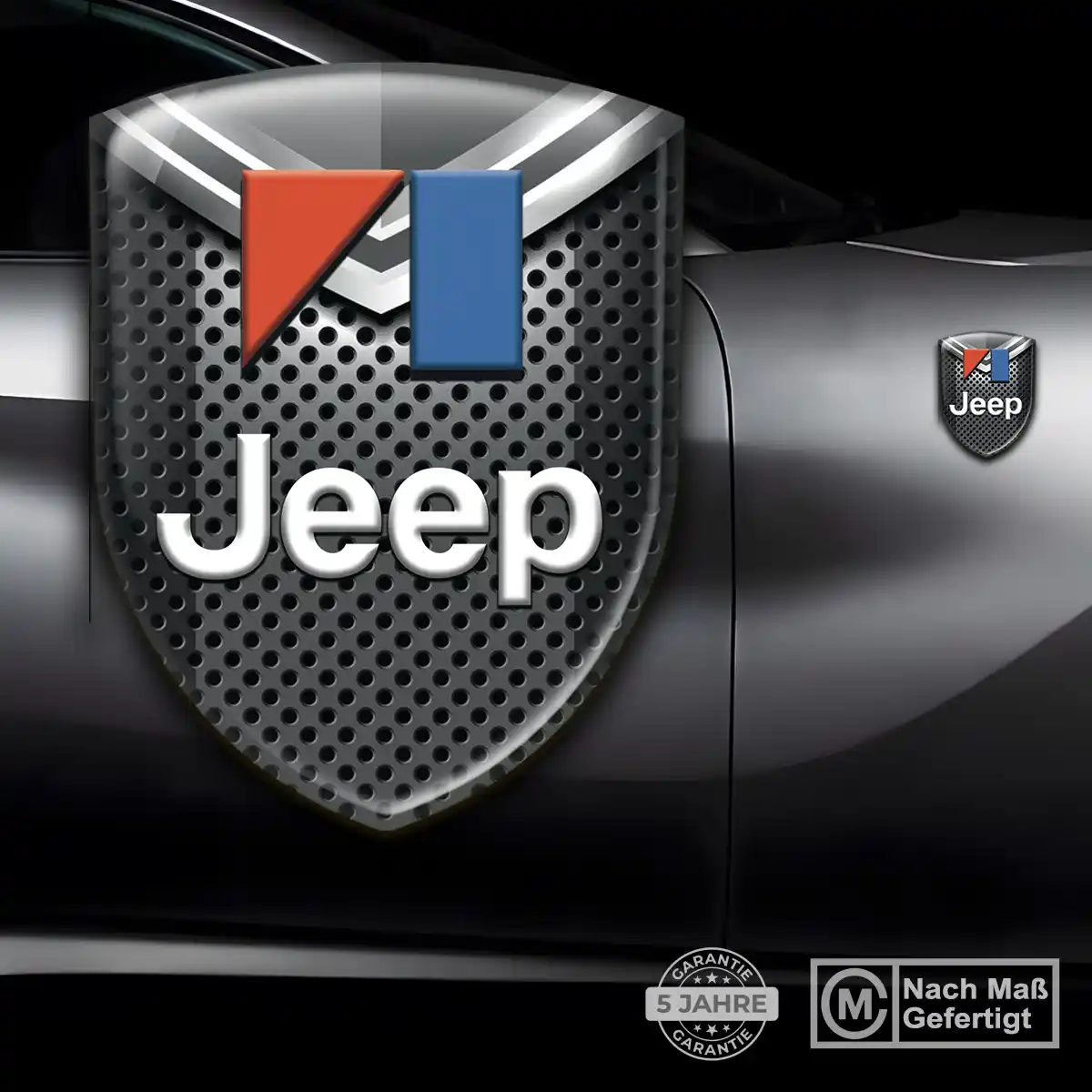 Jeep Wappen Aufkleber Emblem Premiumqualität