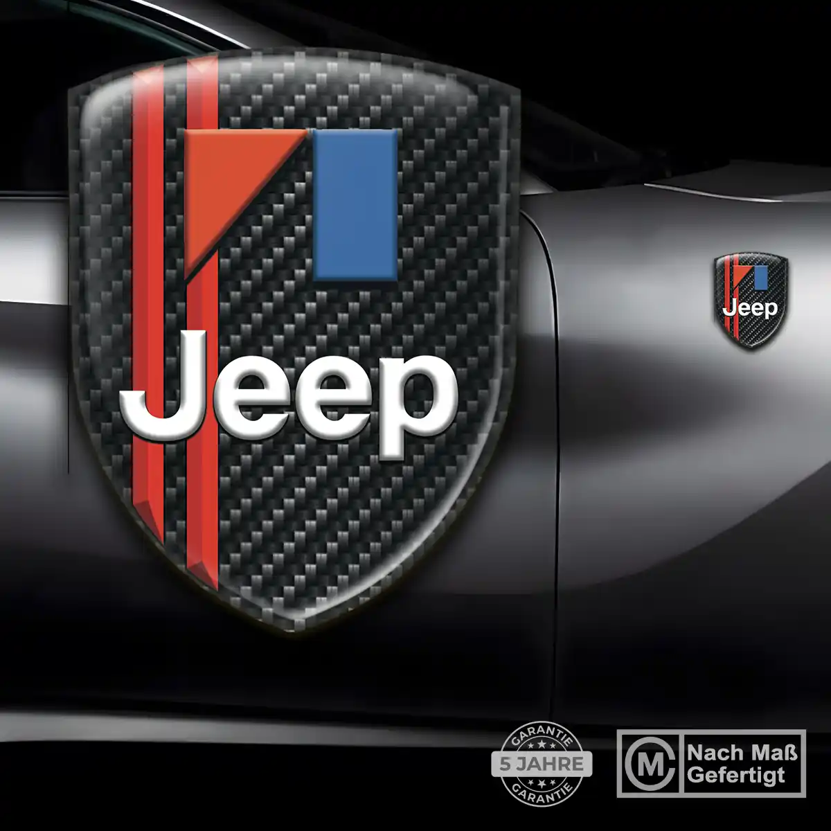 Jeep Wappen Aufkleber Erstklassige Qualität