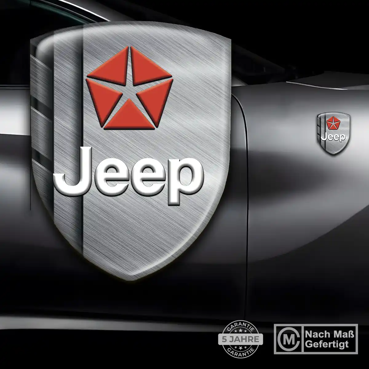 Jeep Wappen Aufkleber Interieurdesign
