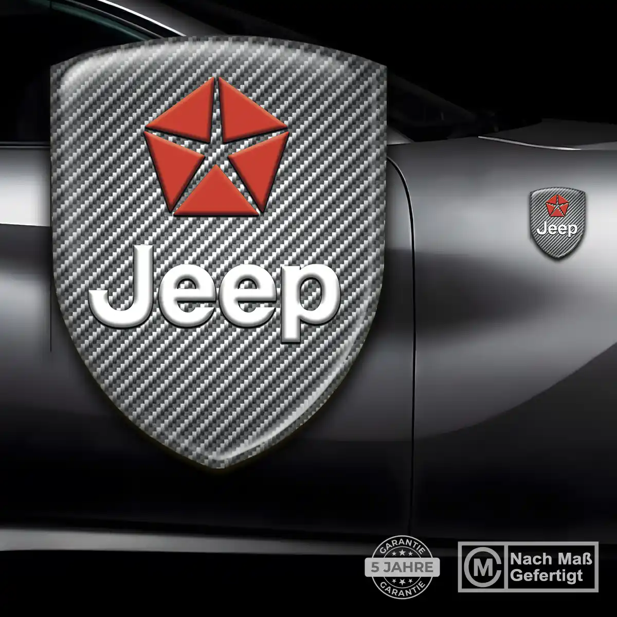 Jeep Wappen Aufkleber Luxus-Edition
