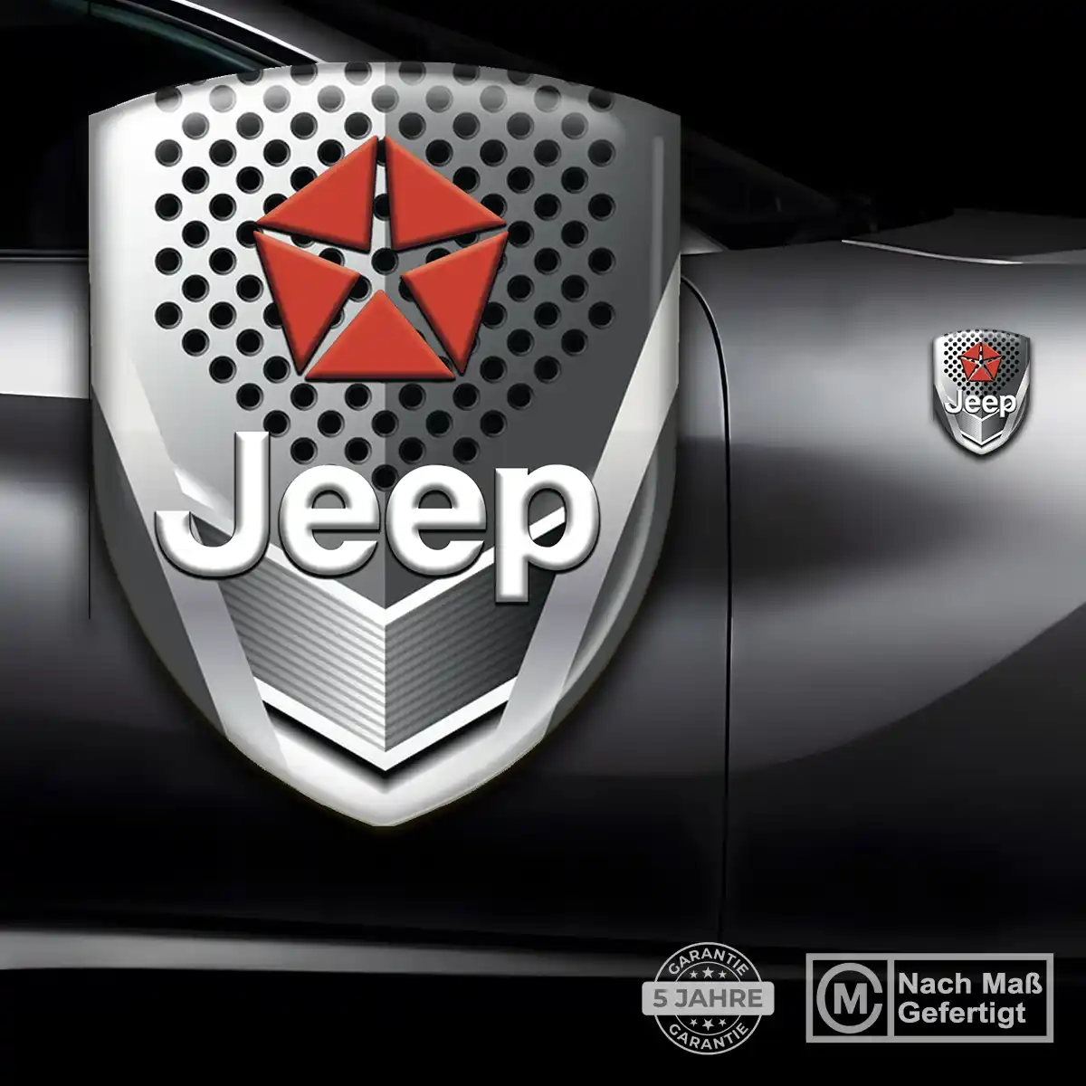 Jeep Wappen Emblem Anspruchsvolles Design