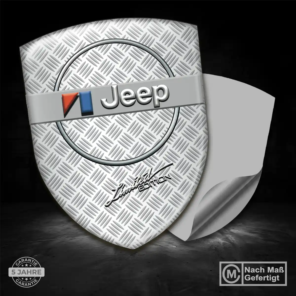 Jeep Wappen Emblem Aufkleber Auto Elegantes Design
