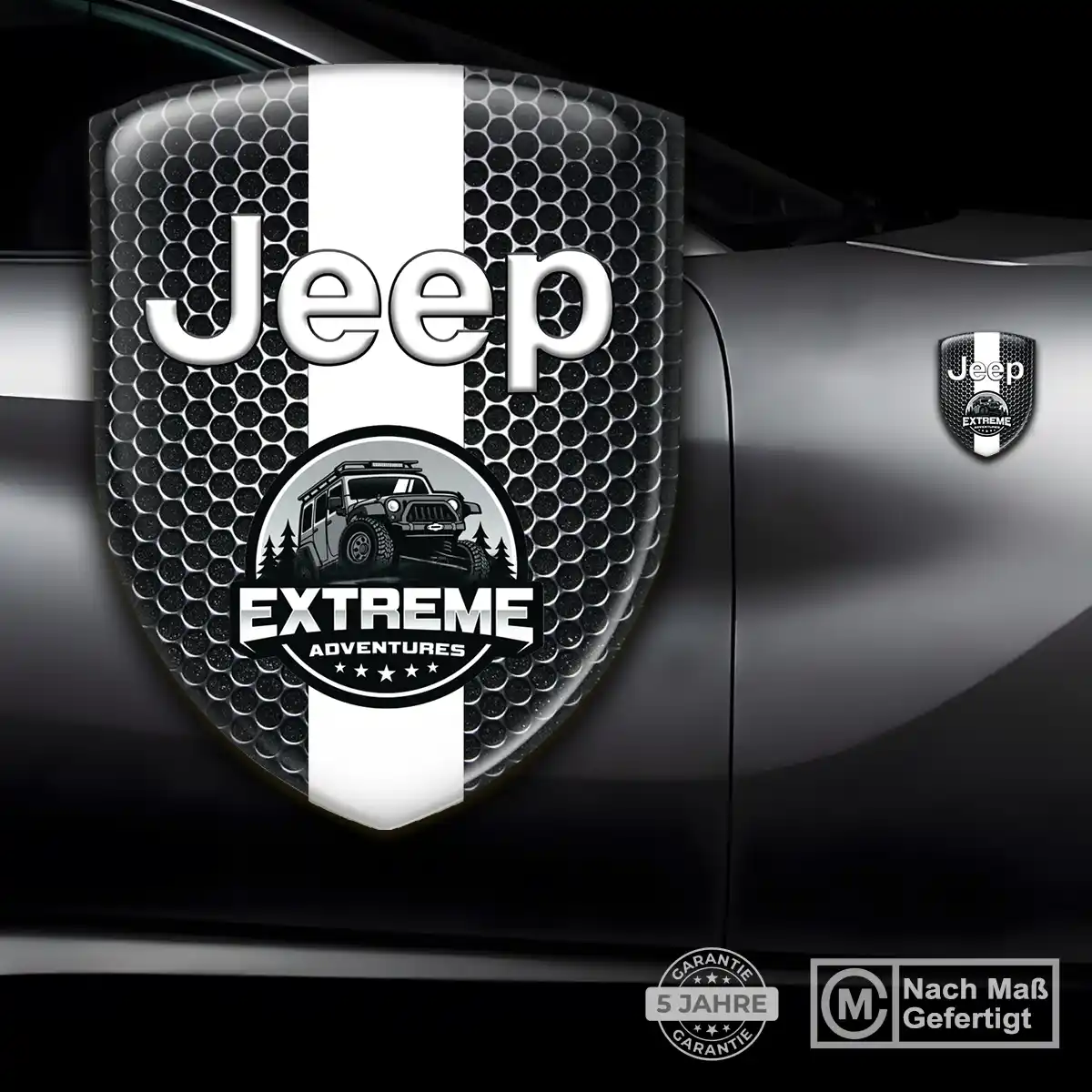 Jeep Wappen Emblem Aufkleber Auto Exterieurdesign
