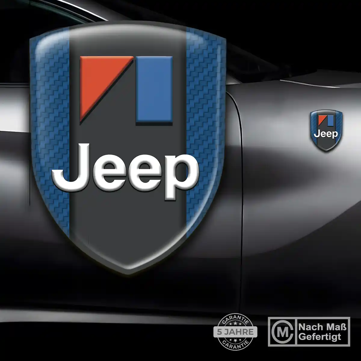 Jeep Wappen Emblem Aufkleber Auto Hohe Qualität