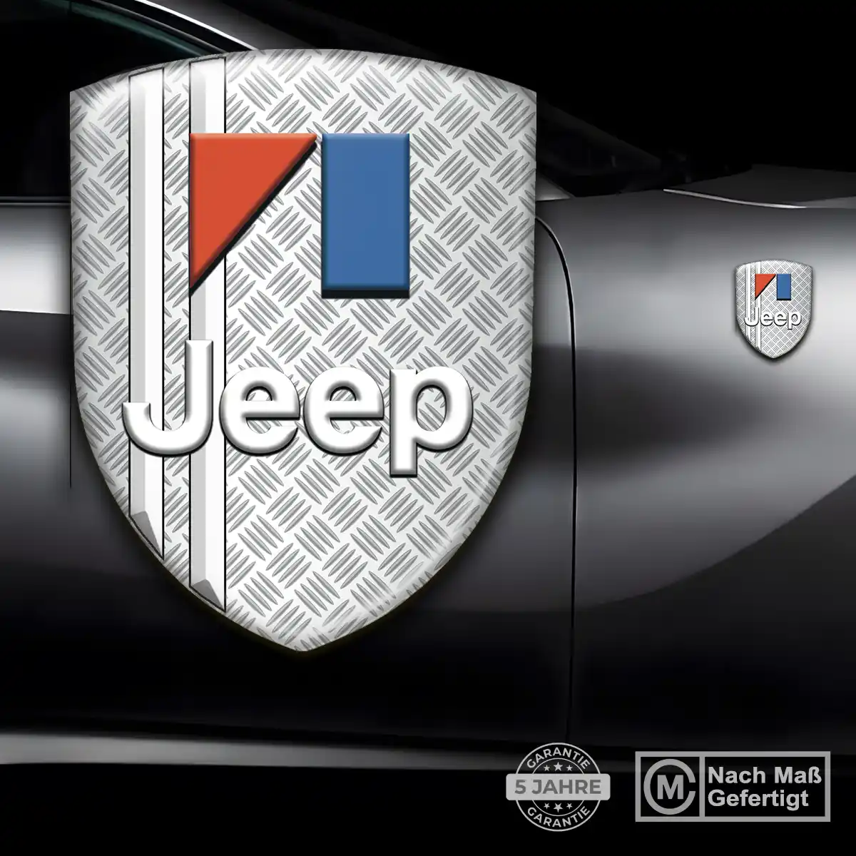 Jeep Wappen Emblem Aufkleber Auto Modernes Design