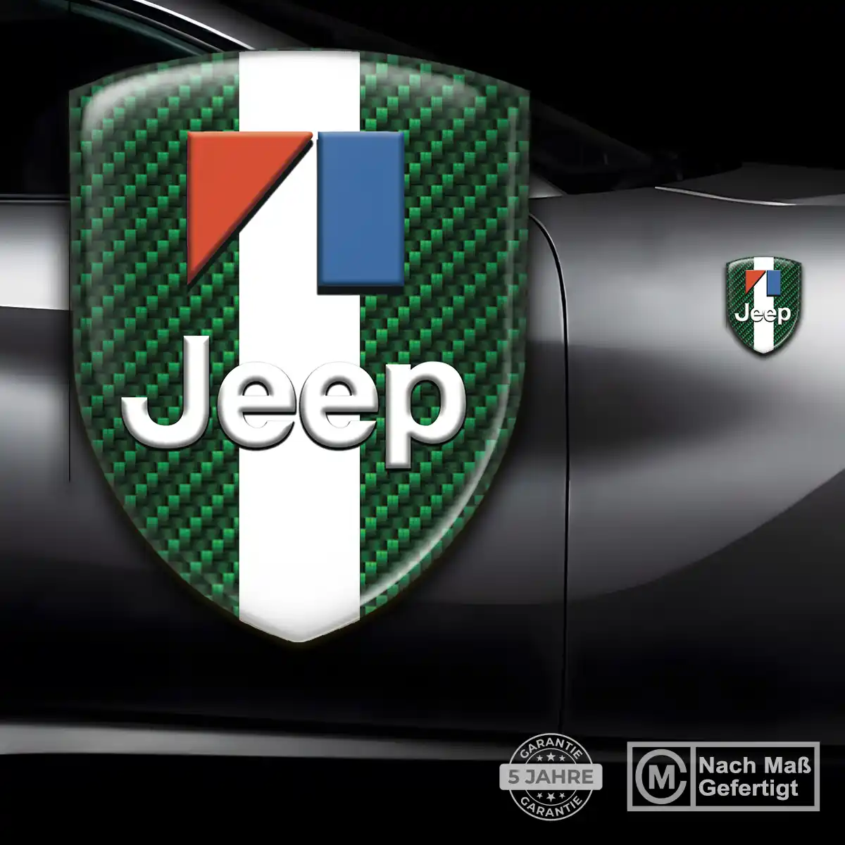 Jeep Wappen Emblem Aufkleber Auto Premiumqualität