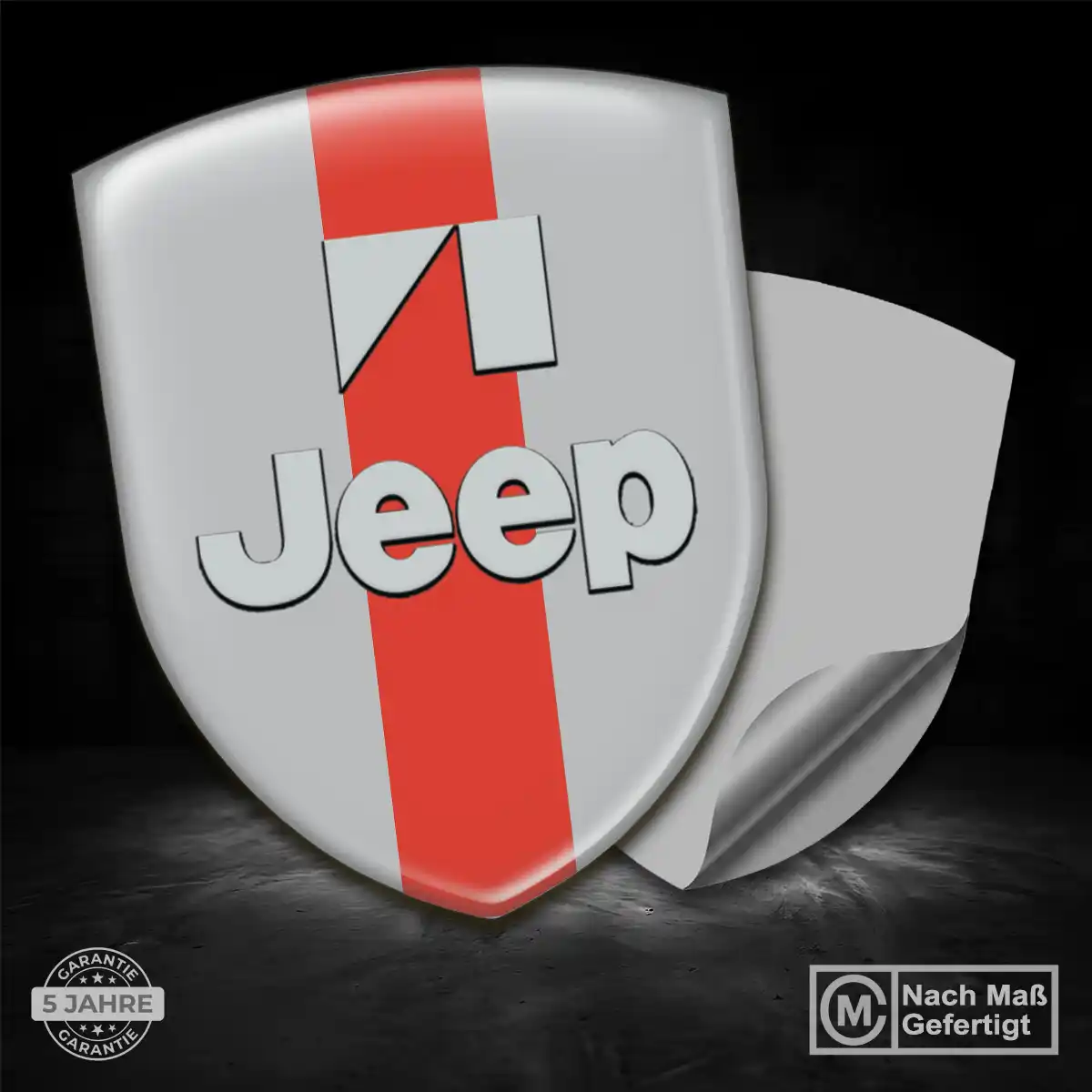 Jeep Wappen Emblem Aufkleber Premiumqualität