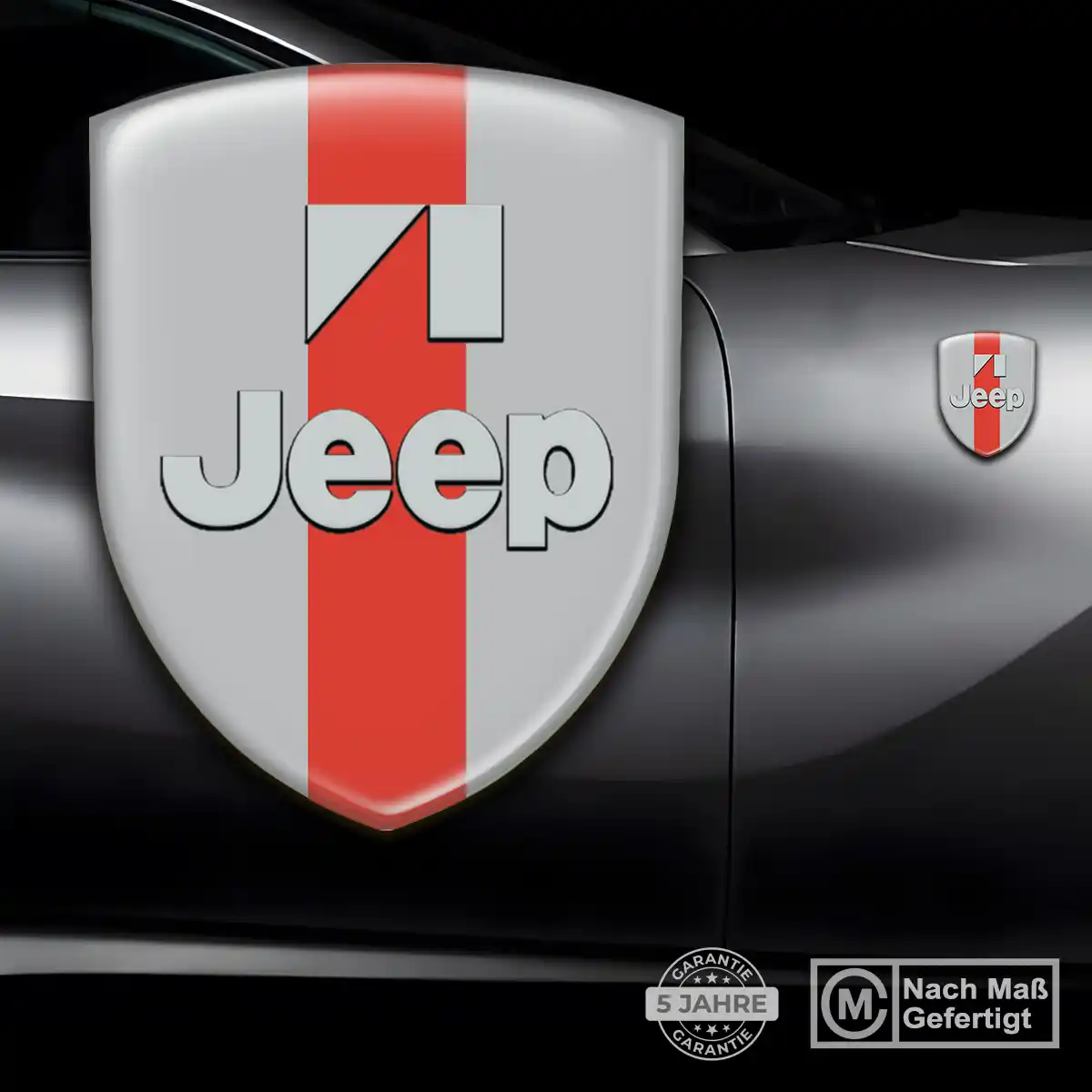 Jeep Wappen Emblem Aufkleber Premiumqualität