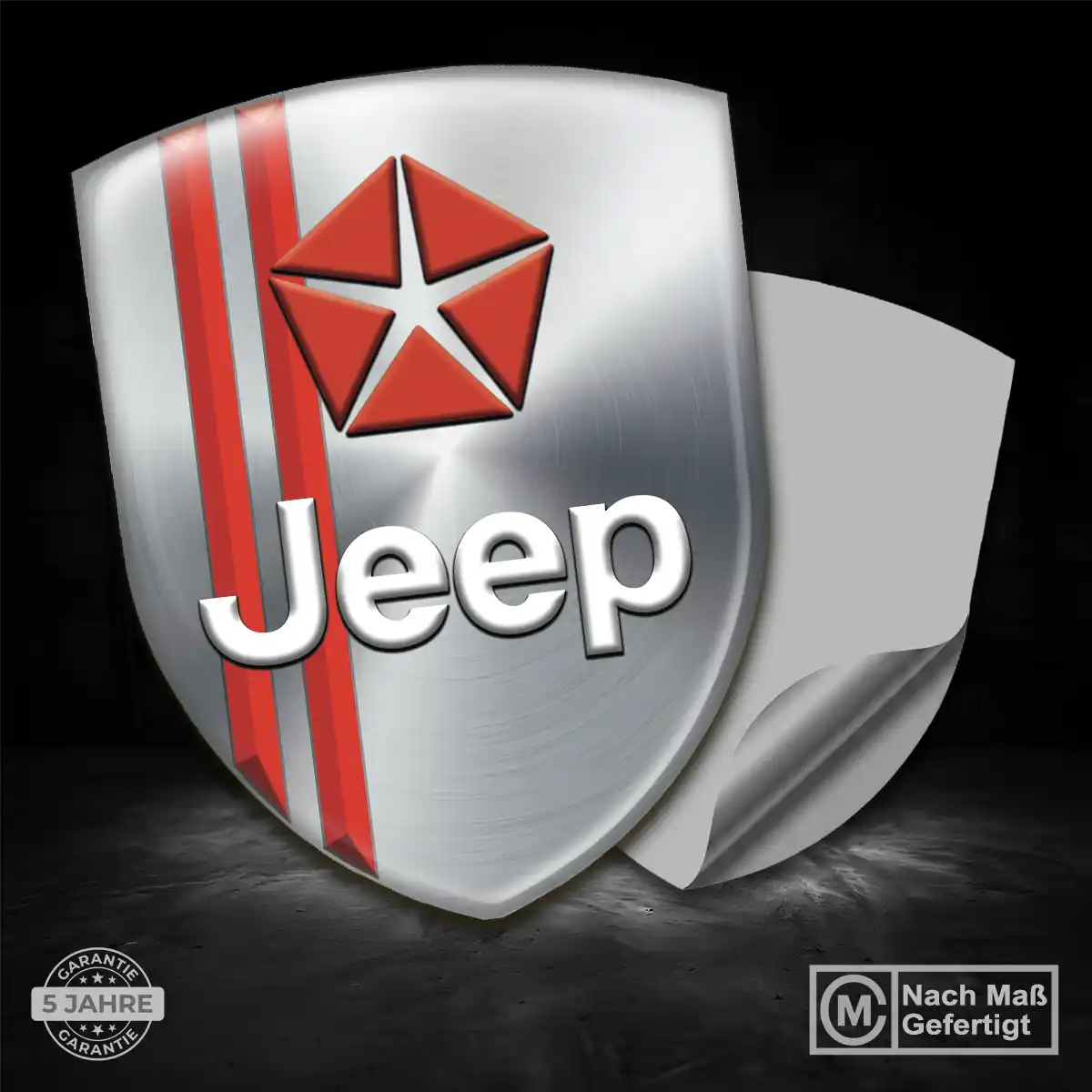Jeep Wappen Emblem Auto Edles Design