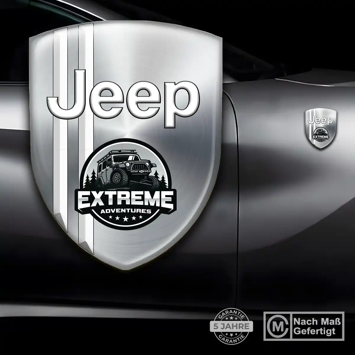 Jeep Wappen Emblem Auto Elegantes Design