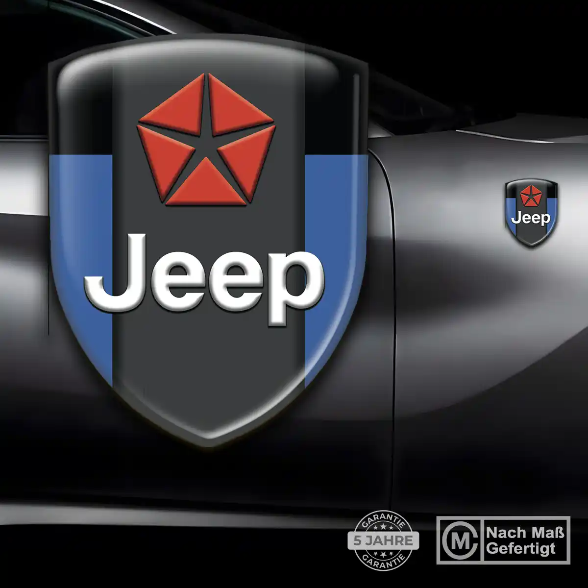 Jeep Wappen Emblem Auto Exterieurdesign