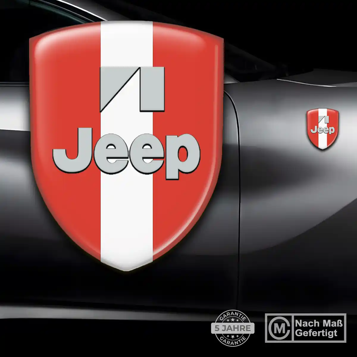Jeep Wappen Emblem Auto Hohe Qualität