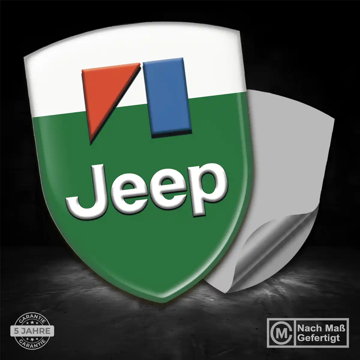 Jeep Wappen Emblem Auto Tuningfahrzeug