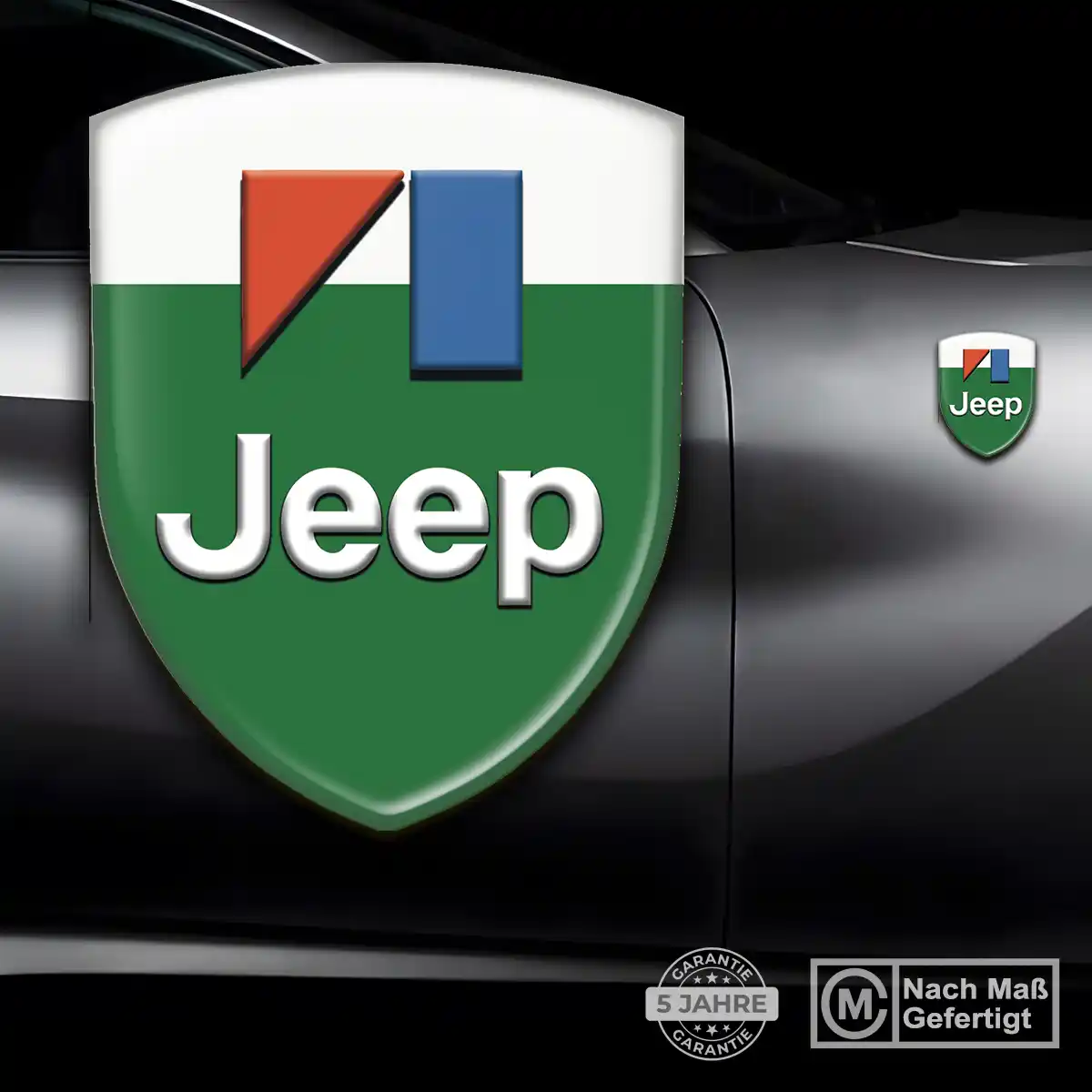 Jeep Wappen Emblem Auto Tuningfahrzeug