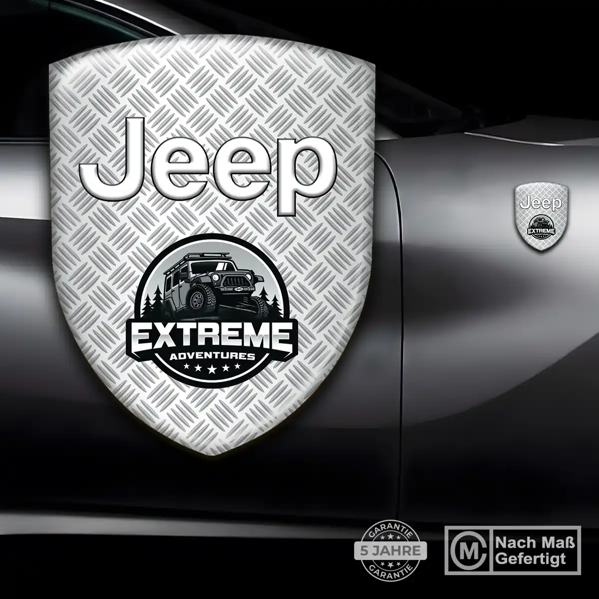 Jeep Wappen Emblem Edles Design