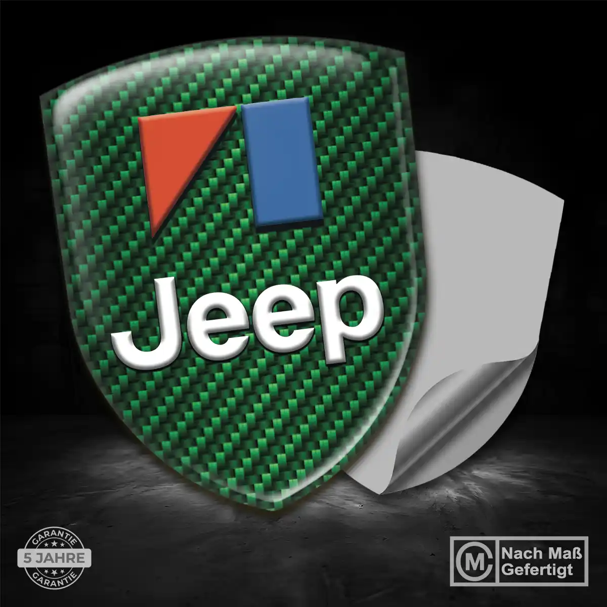 Jeep Wappen Emblem Modernes Design