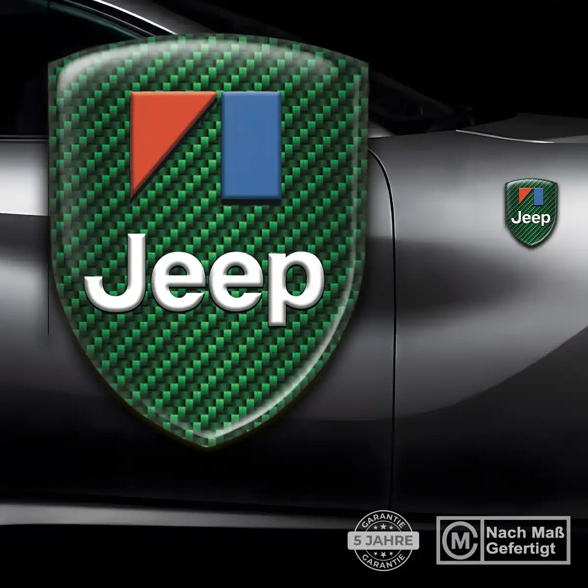 Jeep Wappen Emblem Modernes Design