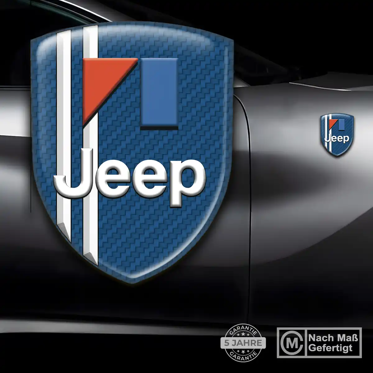 Jeep Wappen Emblem Premium-Edition