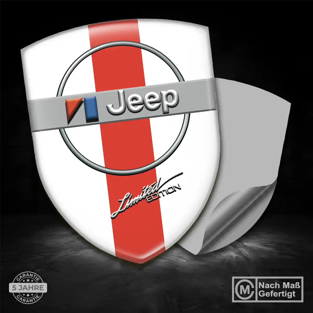 Jeep Wappen Emblem Tuningfahrzeug