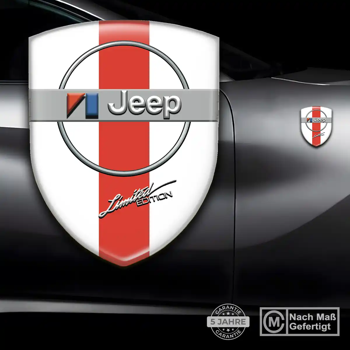 Jeep Wappen Emblem Tuningfahrzeug