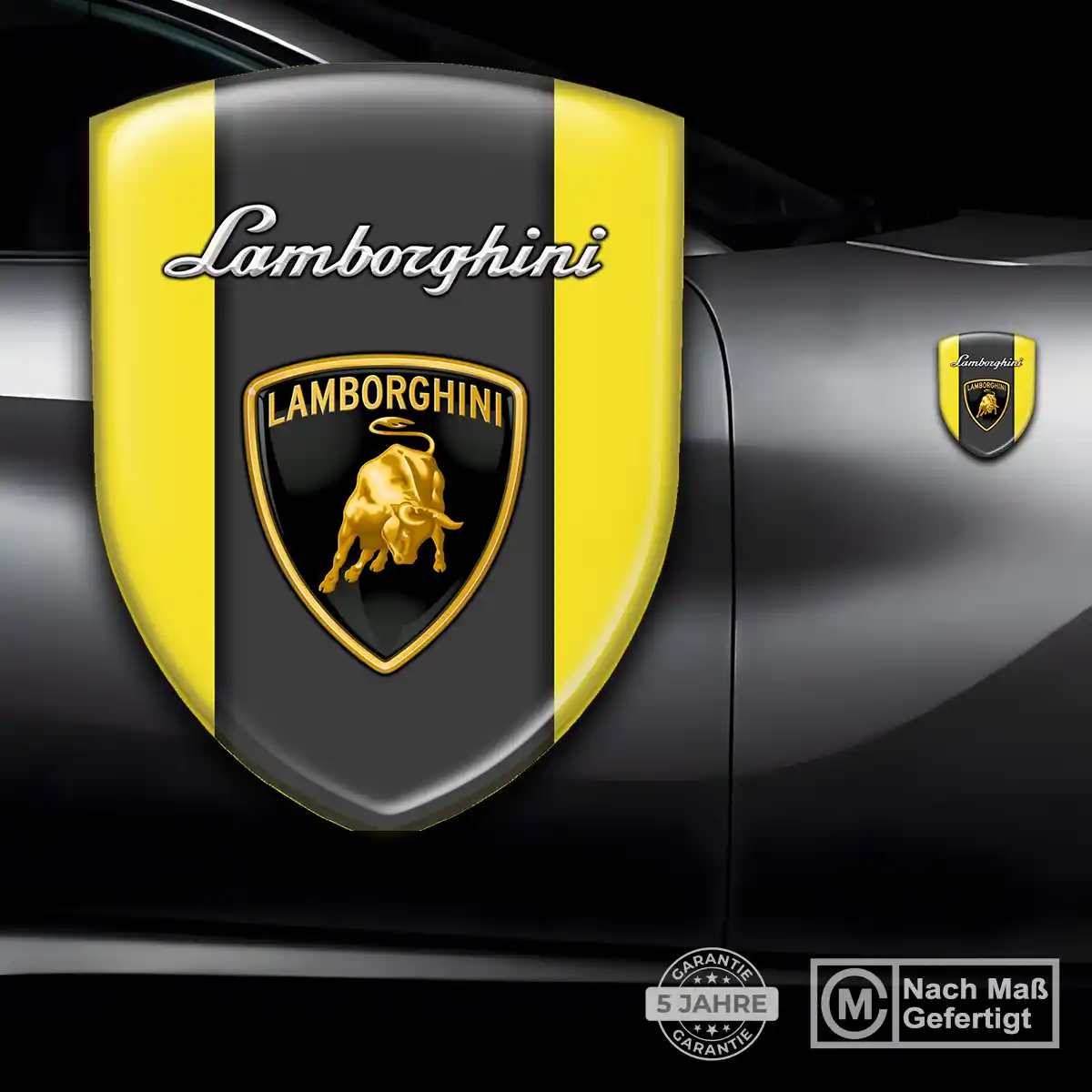 Lamborghini 3D Gel Aufkleber Auto Hohe Qualität