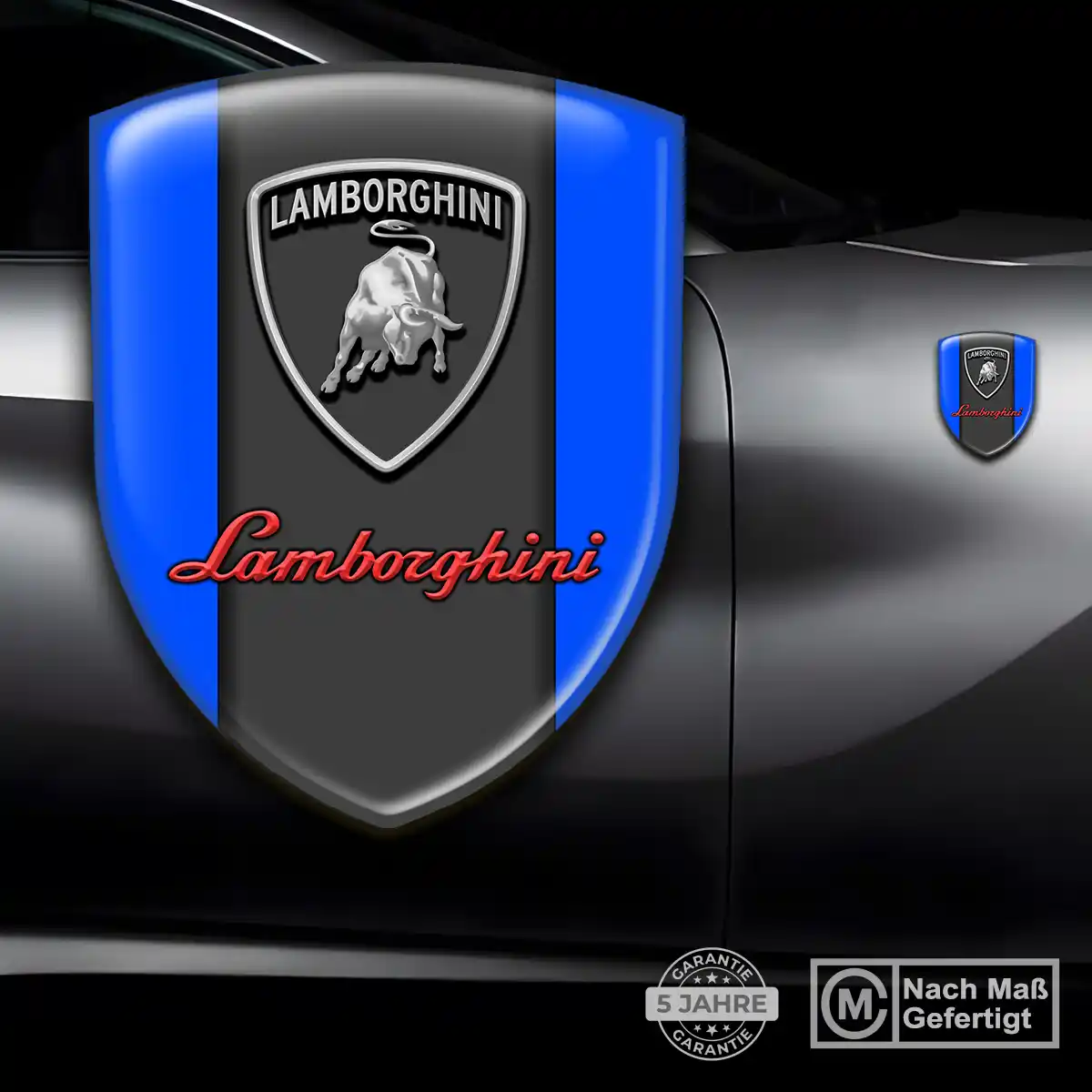 Lamborghini 3D Gel Aufkleber Hohe Qualität