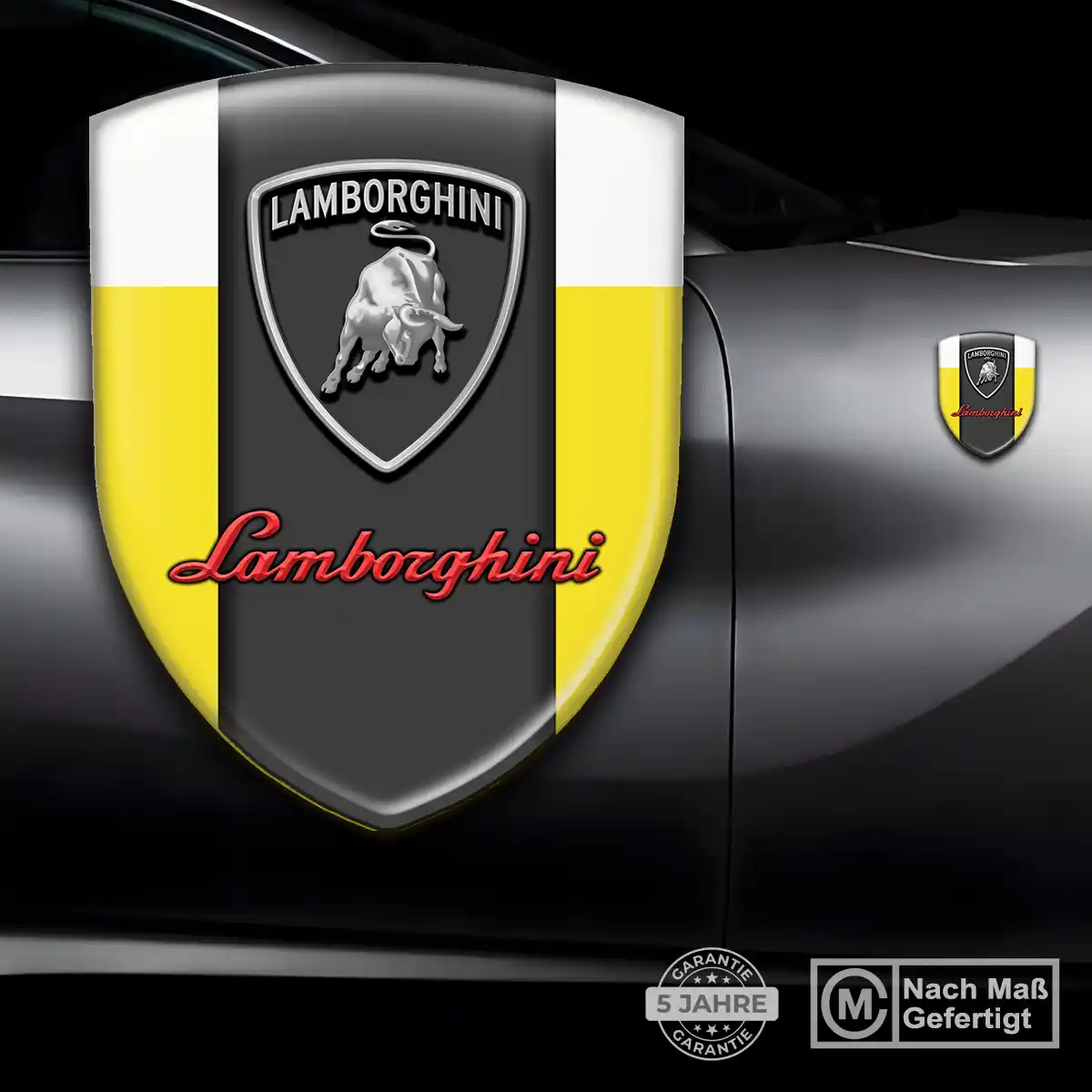 Lamborghini 3D Gel Aufkleber Premium-Edition