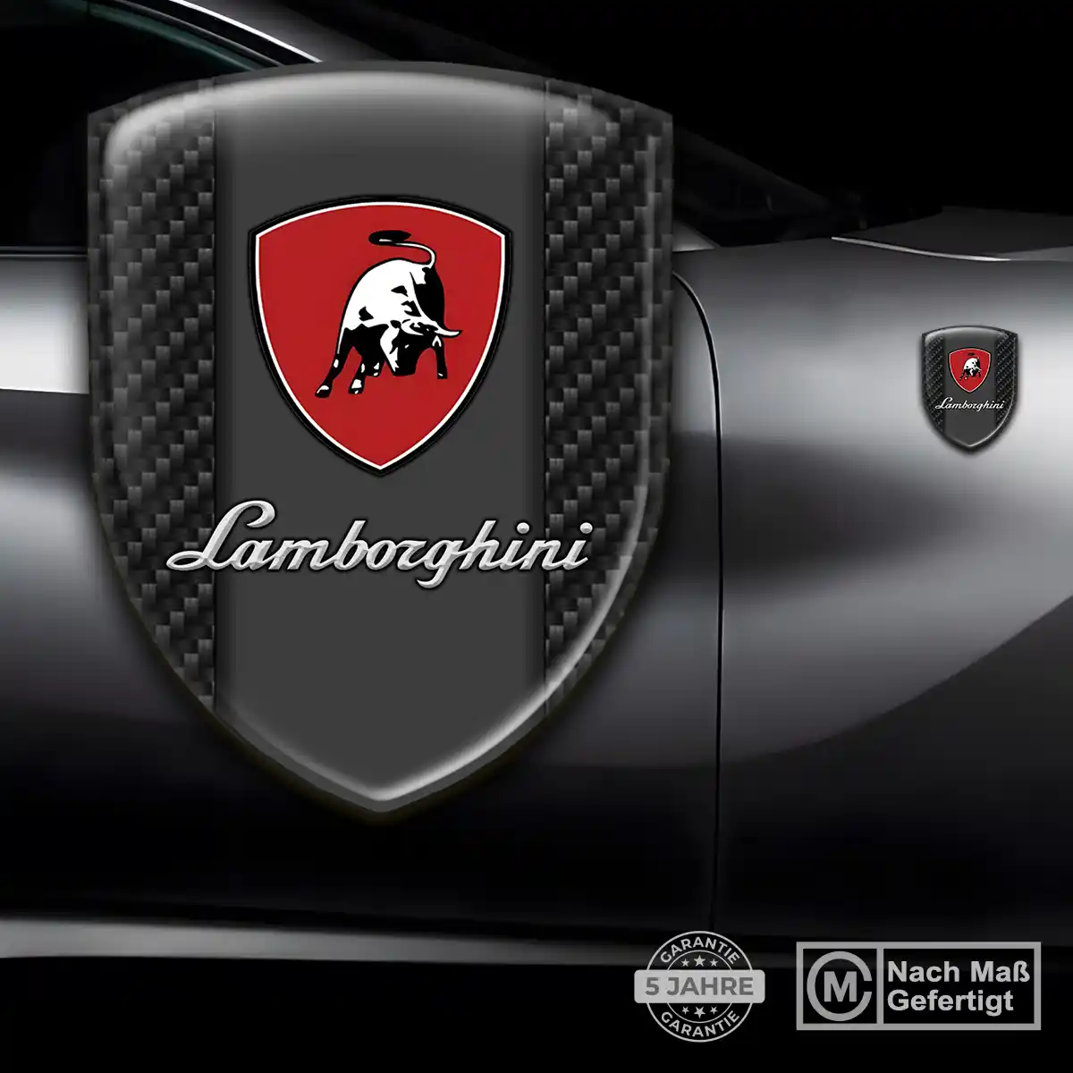 Lamborghini Aufkleber 3D Gel Embleme Auto Hohe Qualität