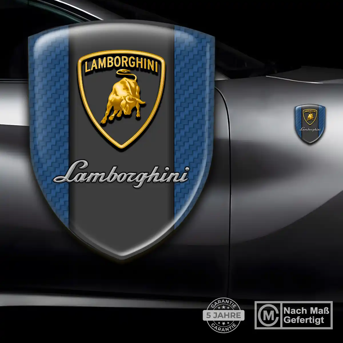 Lamborghini Aufkleber 3D Gel Silikon Hohe Qualität