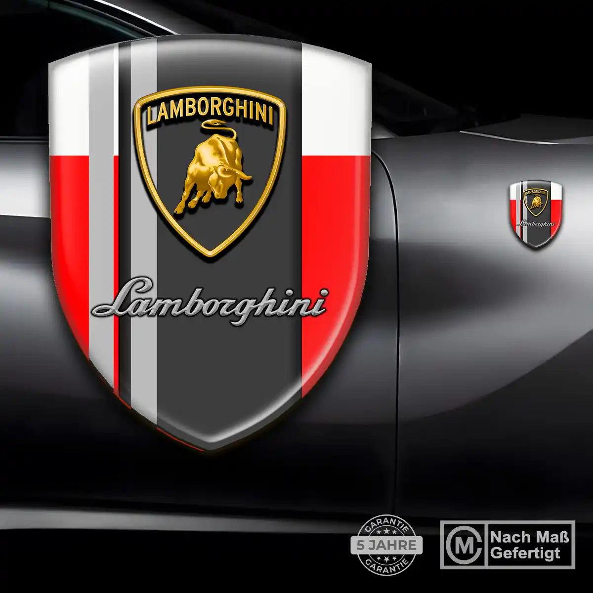 Lamborghini Aufkleber Emblem Hohe Qualität