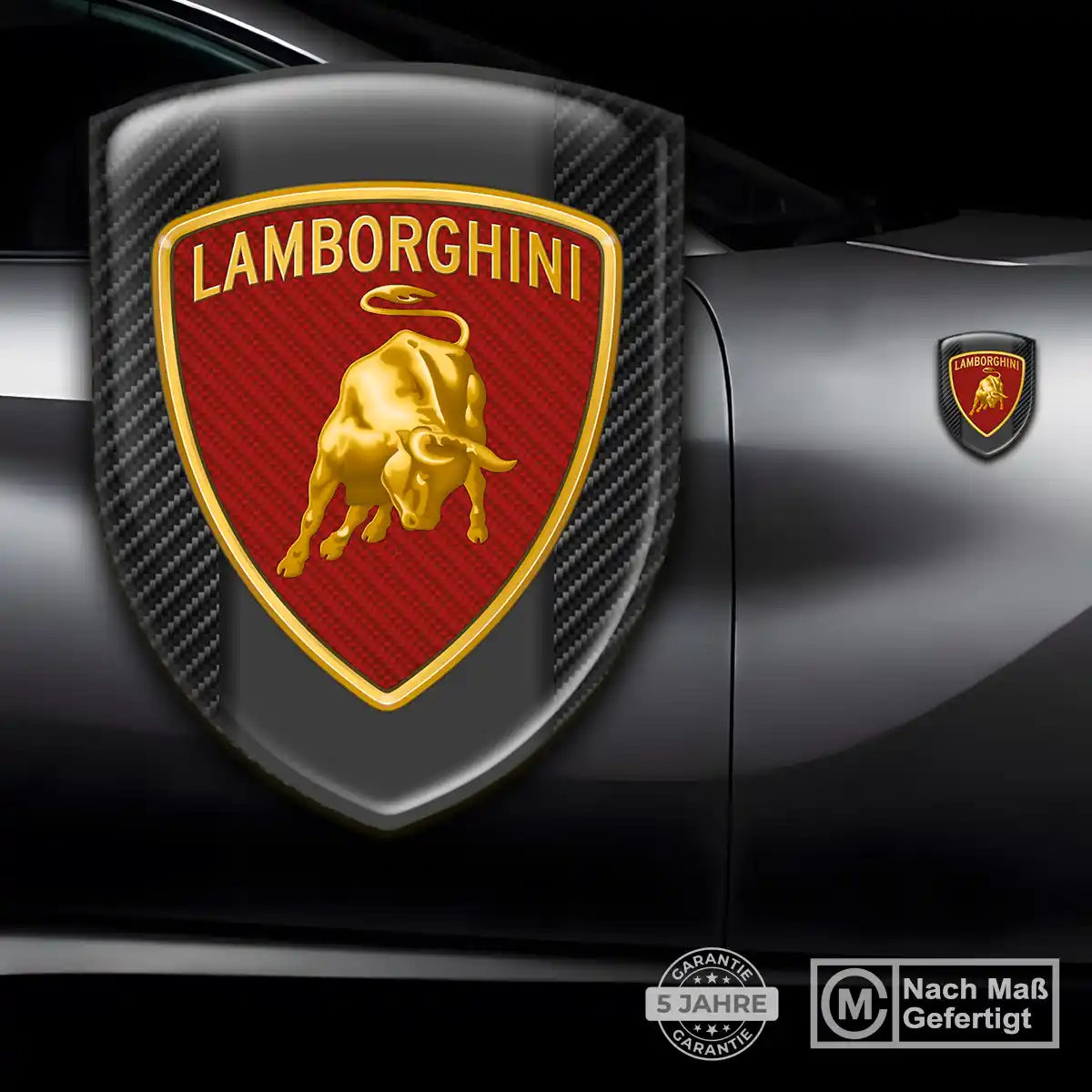 Lamborghini Aufkleber Emblem Premium-Edition