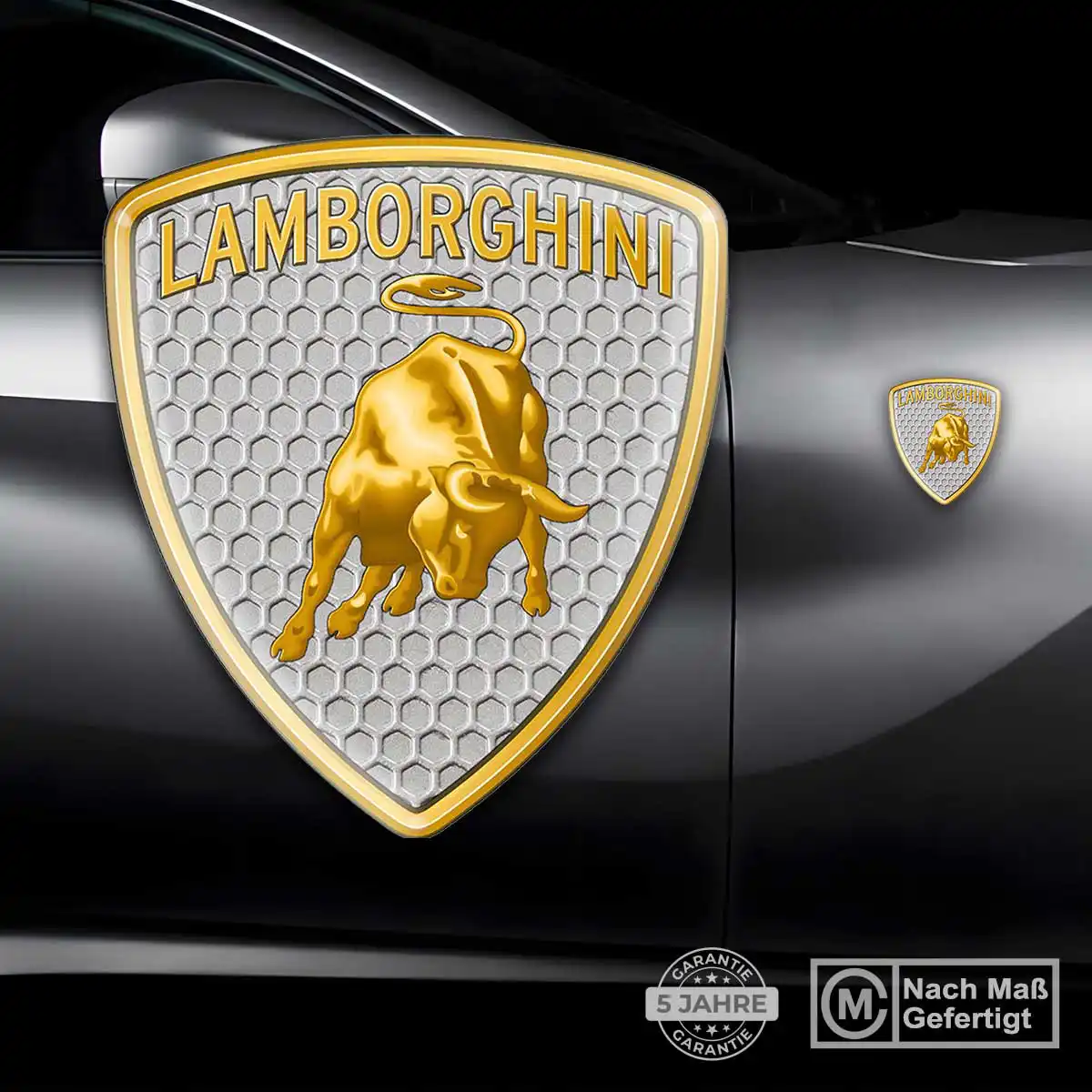 Lamborghini Aufkleber Emblem Stilvolles Design