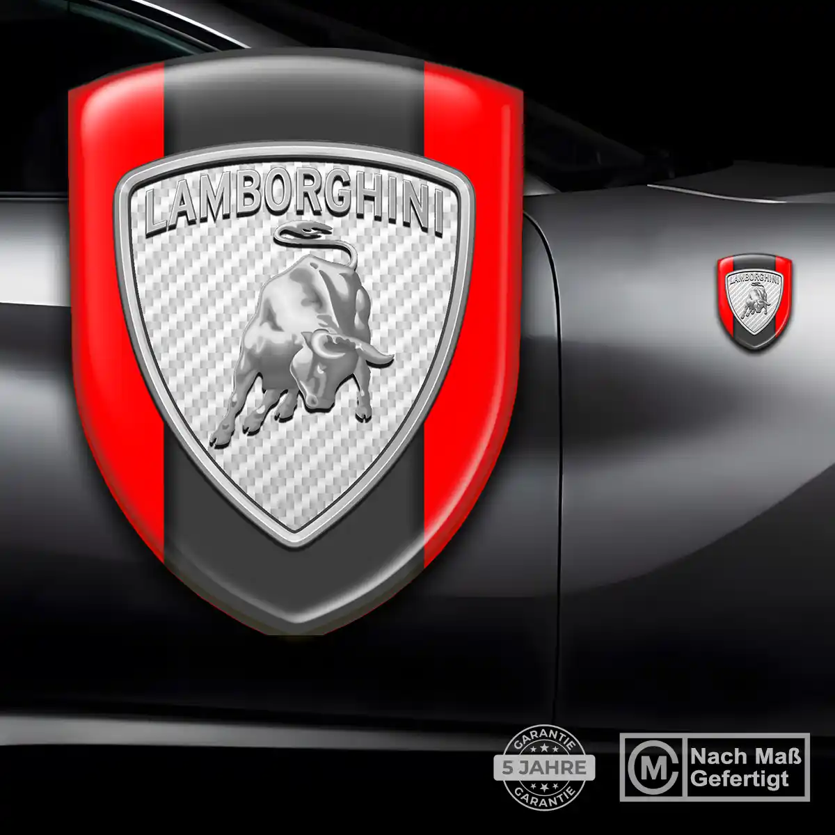 Lamborghini Aufkleber Emblem Wappen Hohe Qualität