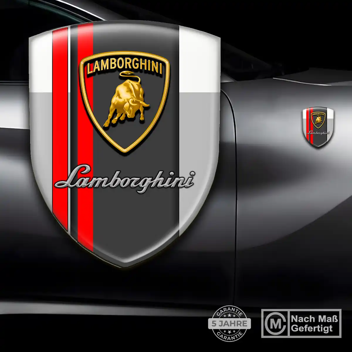 Lamborghini Aufkleber Embleme Silikon Auto Hohe Qualität