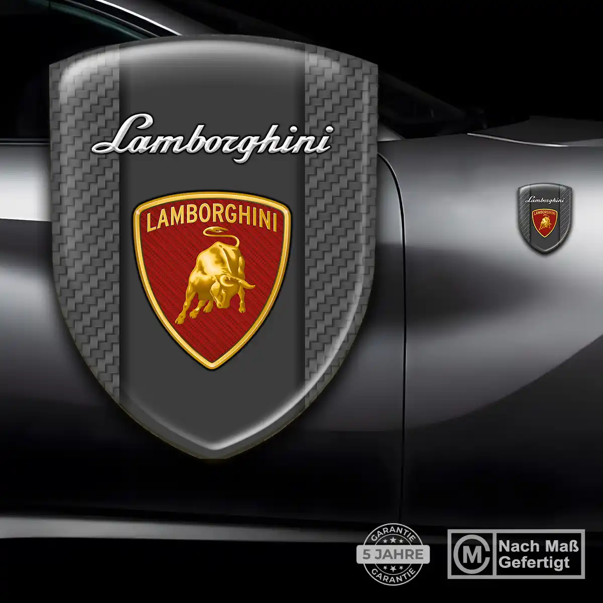 Lamborghini Aufkleber Embleme Silikon Auto Stilvolles Design