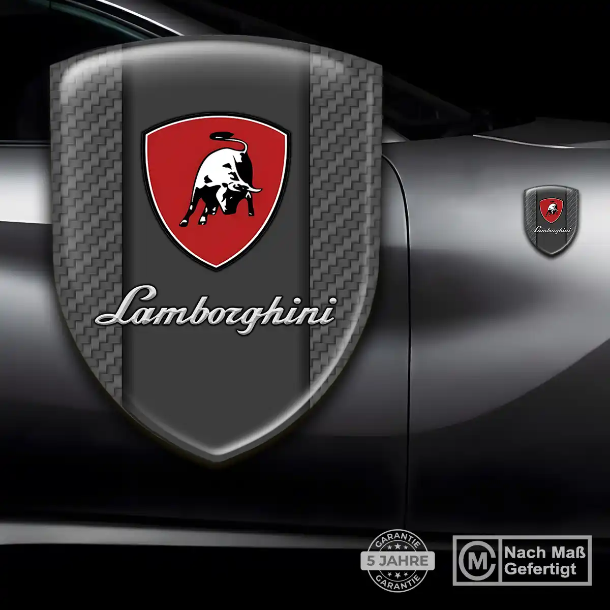 Lamborghini Emblem Aufkleber Auto Stilvolles Design