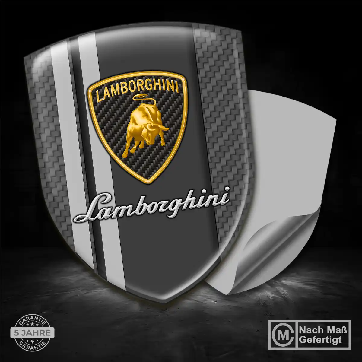 Lamborghini Emblem Aufkleber Premium-Edition