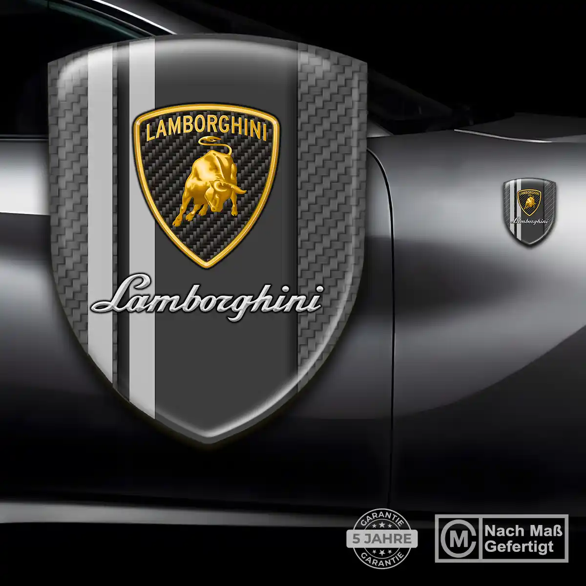 Lamborghini Emblem Aufkleber Premium-Edition