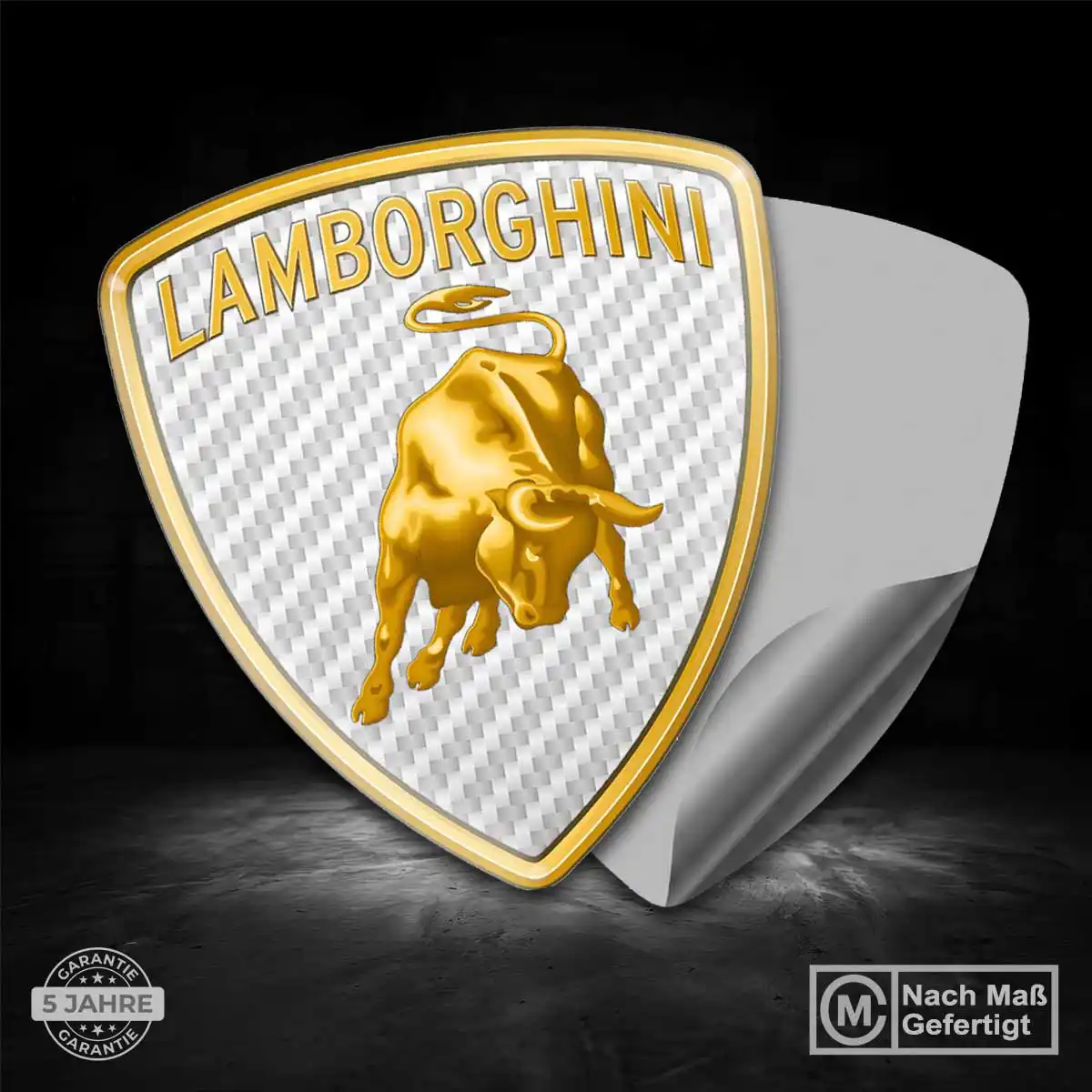Lamborghini Emblem Aufkleber Stilvolles Design