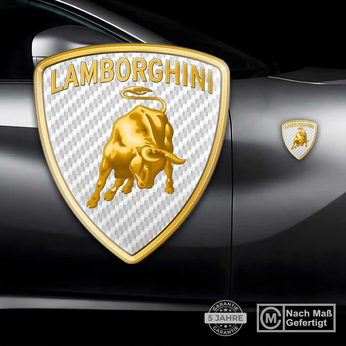Lamborghini Emblem Aufkleber Stilvolles Design