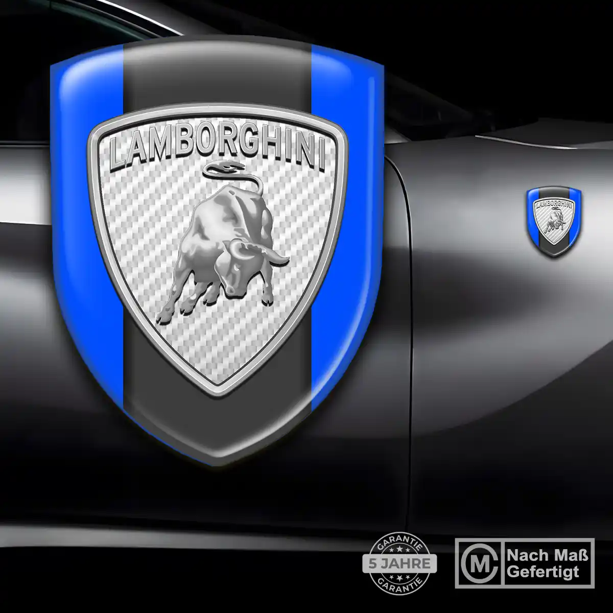 Lamborghini Emblem Aufkleber Wappen Auto Hohe Qualität